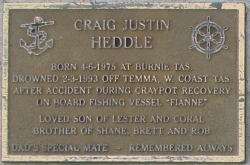 Craig Justin Heddle (1993) 