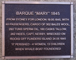 Barque Mary 1845