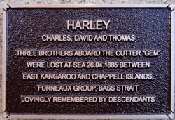 Harley plaque